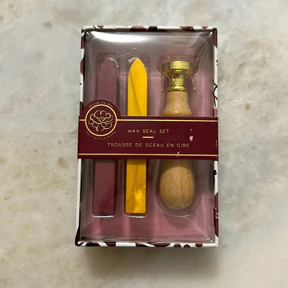 Flower Wax Seal Set for Letters